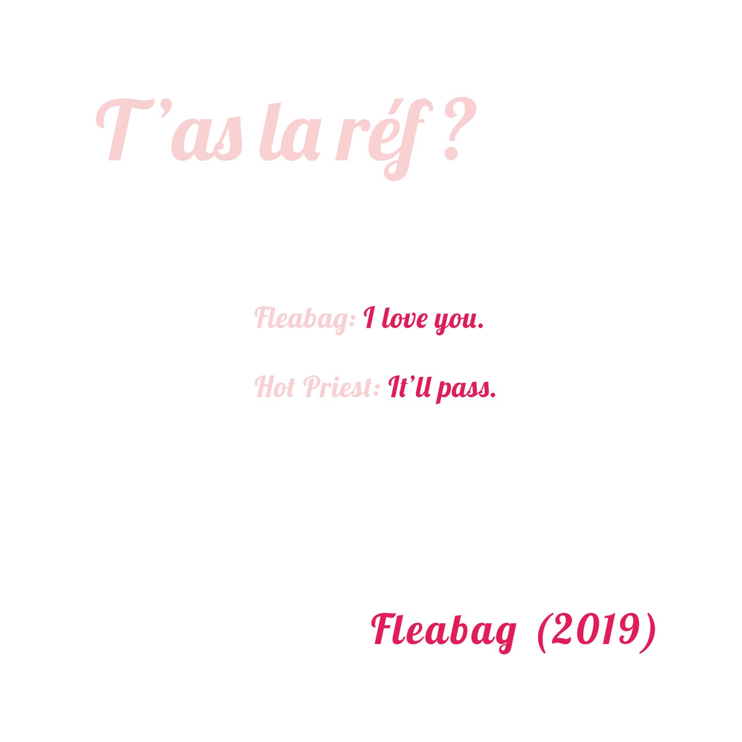 la ref bijou bague fleabag it ll pass