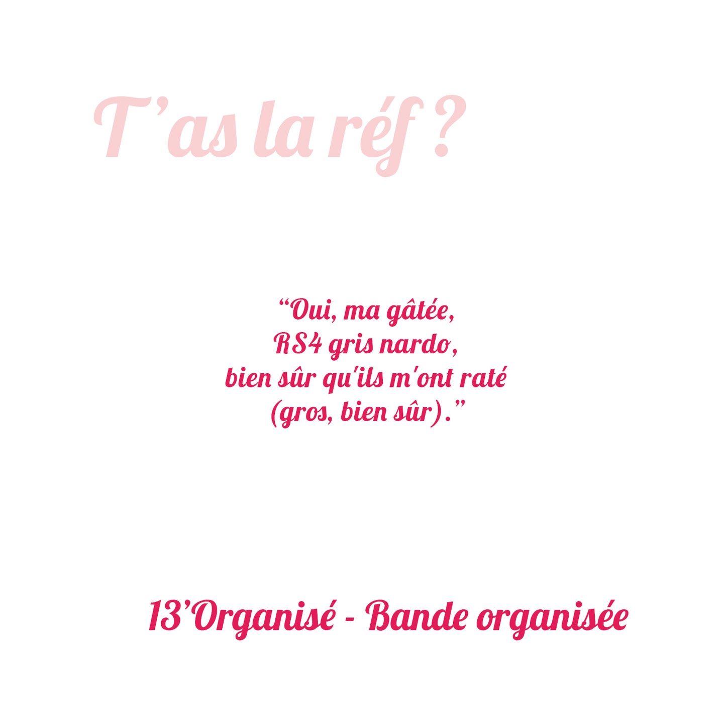 la ref bijou bague oui ma gatee sch 13 organise bande organisee