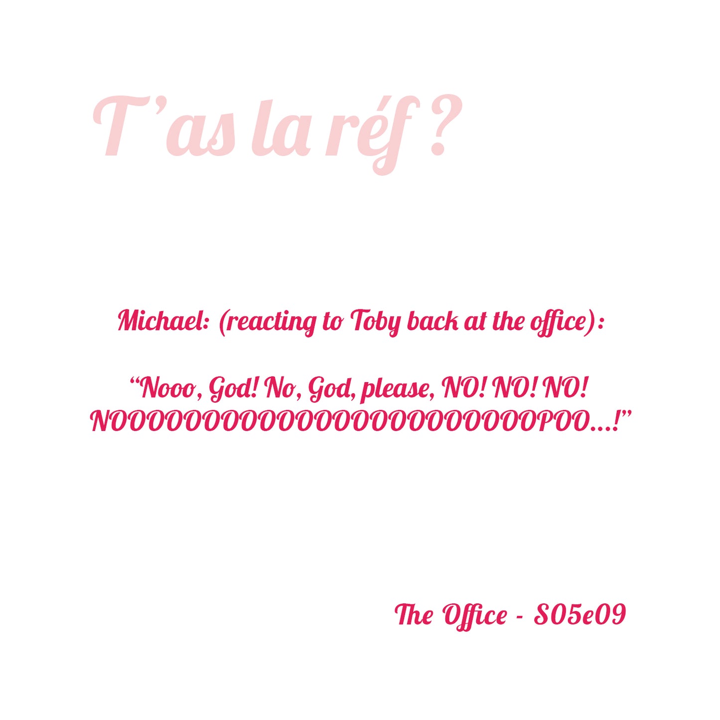 la ref bijou the office nooo god please no