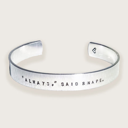bracelet bijou harry potter severus snape always 1